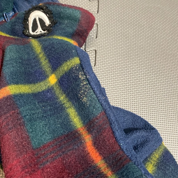 Vintage Bugle Boy Plaid Quater Zip Sweater - Picture 9 of 15